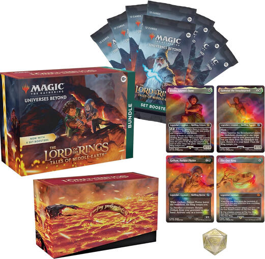 mtg magic the gathering lord of the rings tales of middle earth commander packs decks boxes for sale